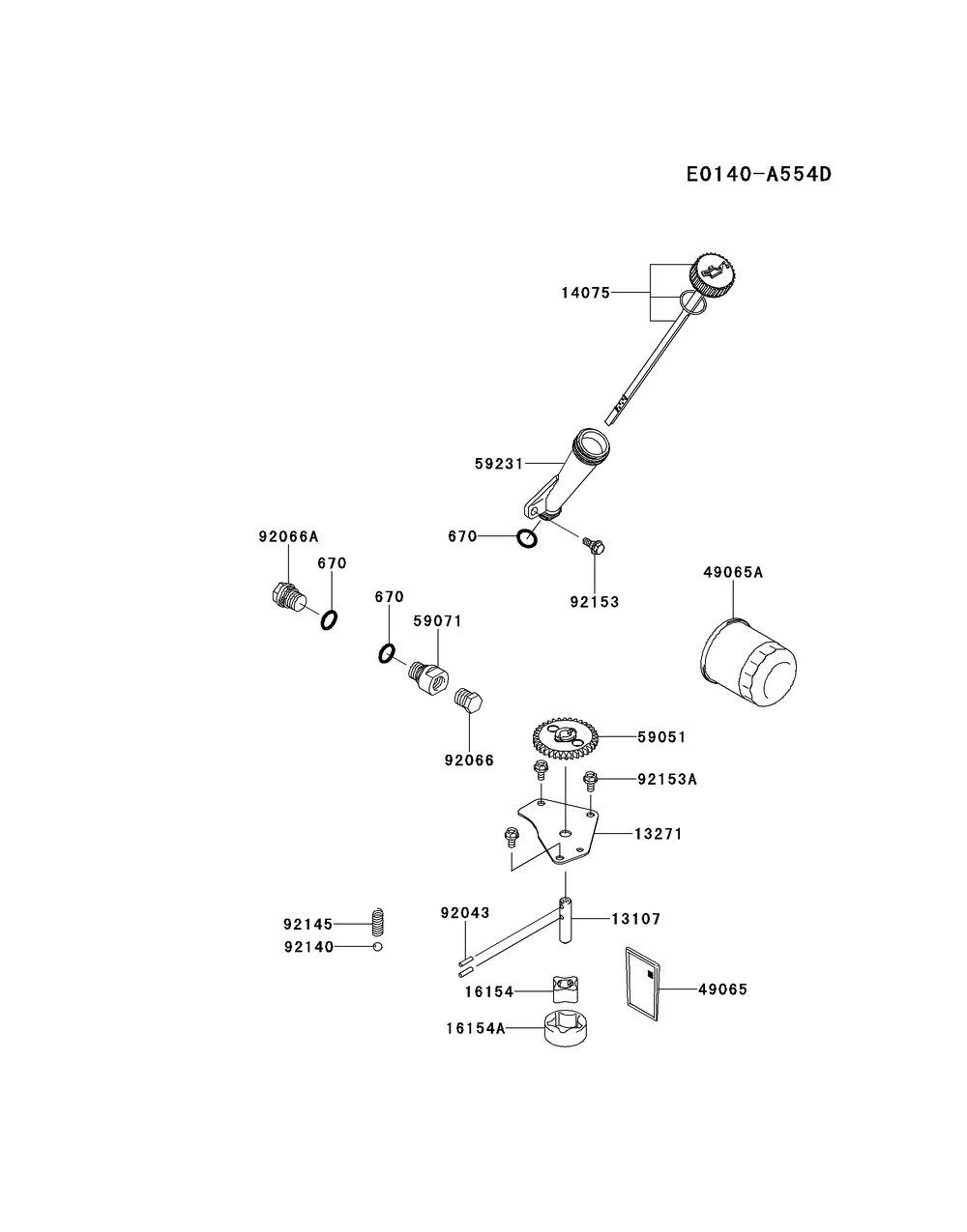 Fxt00v-Ds19 Lubrication Equipment Diagram and Parts List for FXT00V-DS19  Cub Cadet Lawn Tractor